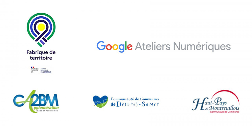 Partenaires des Ateliers Numériques Google